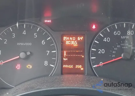 2021 Nissan Nv Cargo Nv3500 Hd Sv High Roof V8 из США, поврежденный, VIN 1N6AF0LYXMN810181